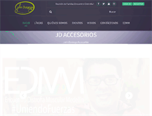 Tablet Screenshot of jdaccesorios.com